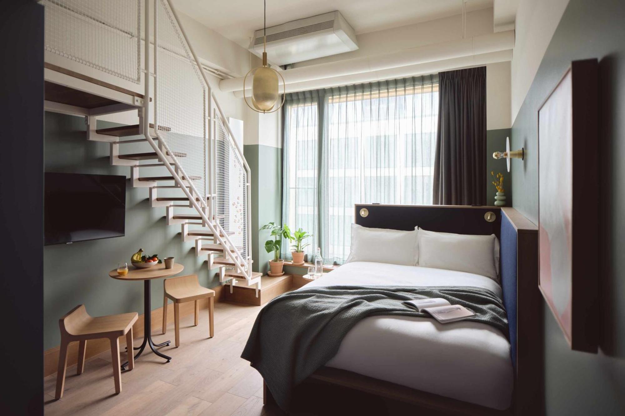 Erhöhtes Loft-Familienapartment